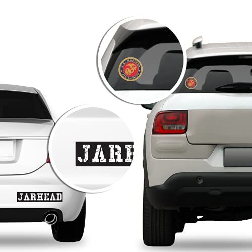 Adesivo de bandeira do Corpo de Fuzileiros Navais dos Estados Unidos (usmc semper fi)