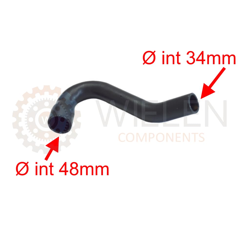 WIELEN COMPATIBILE CON MANICOTTO INTERCOOLER TUBO TURBO ARIA PER FORD KA 1.3 1541421 1729037