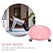 SUPVOX Abdominal Exercise Sliding Disc with Knee Pad Low-Force Abdominal Sliders for Full Body Training All Smooth Surfaces Compact and Multi-functional Workout Equipment for Random Color