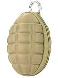 Condor 221043 Grenade Zippered Keychain Coin Pocket Pouch Tan 221043-003