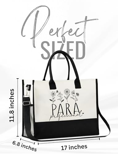 Bolsa Tote de Lona para Mujeres en Día de Aprecio miniatura 4