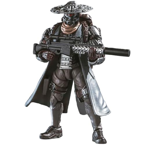 BEERISE JOYTOY 1/18 Action Figures - Battle for The Stars Shadow Jaeger Squad Raven - 4‘’,Classic Character,Collectible,Age 15 and Above