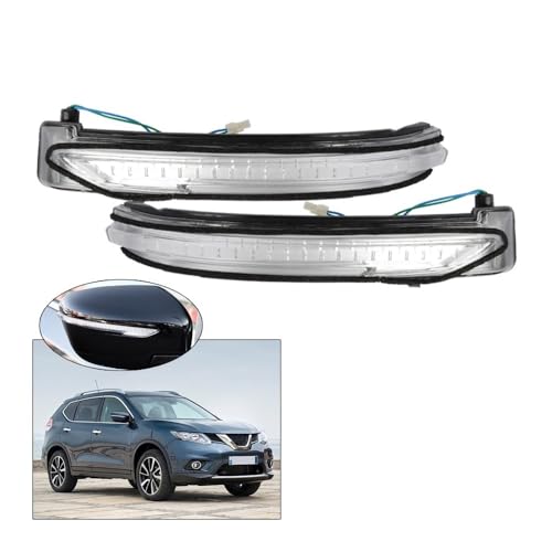 Intermitente de espejo retrovisor para Nissan X-Trail Rogue y Qashqai 2