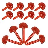 JOINPAYA 200 Stück Selbstgemacht Sicherheitsnasen aus Kunststoff Dreieckige Kleiner Nasen 5x6mm Zubehör für Plüschtiere und Häkelpuppen Basteln mit Langlebigen Puppennasen