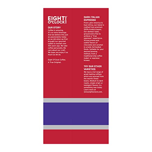 Eight O'Clock Coffee Dark Italian Espresso