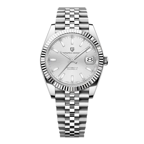 Pagani Design Men's Automatic Watch NH35 Automatic Movement Classic Watch Sapphire Glass 100M Waterproof Luminous Business Men's Watch