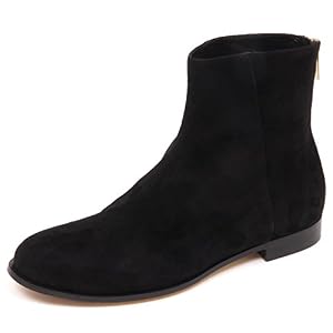 Jimmy Choo Jimmy Choo E6566 Tronchetto Donna Black Duke Flat Scarpe Suede Boot Shoe Woman Jimmy Choo Jimmy Choo E6566 Tronchetto Donna Black Duke Flat Scarpe Suede Boot Shoe Woman