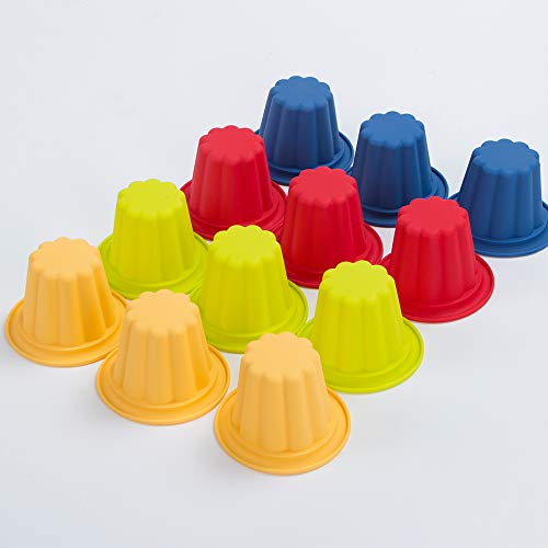 Moule silicone cupcake mini muffin pudding Webake x12 - 3