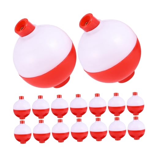 Flots pour la pêche ronde de 50mm avec bouée bobber iplusmile en lot de 50 pièces
