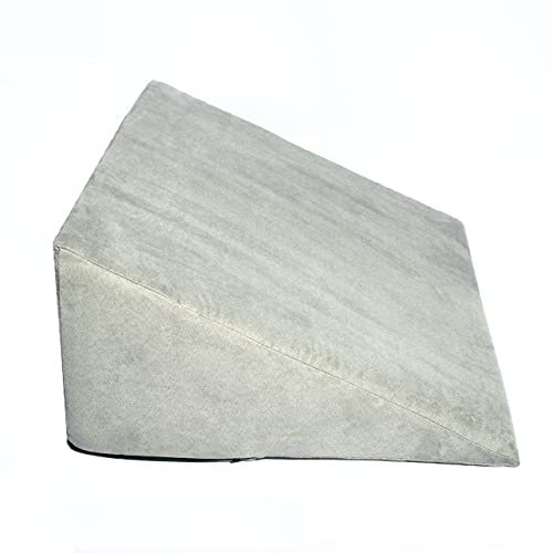 Das Fantastische Keilkissen für Wohn- und Schlafzimmer, Lesekissen, Relaxkissen, Rückenlehne, Bauchkissen zum Liegen und Sitzen (grau) Cover