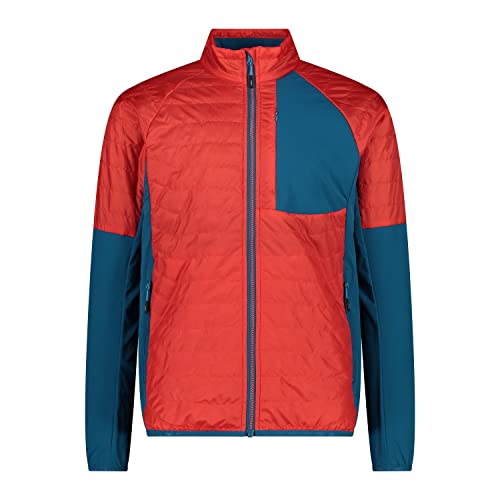 CMP Hybrid-Trekkingjacke PFC Free mit recycelten Primaloft für Herren - 32Z6487, Fire, 46