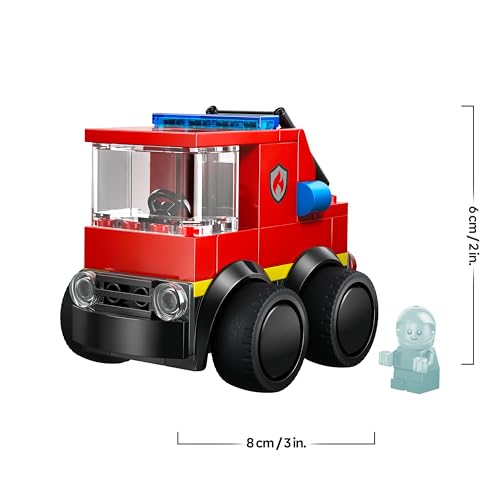 City Veicoli – Autopompa - Mini Camion Giocattolo di Emergenza con Minifigure Junior di un Pompiere - Regalini Fine Festa di Compleanno - Idea Regalo da Collezione per Bambini da 5 Anni - 60482 - Lego - Immagine 7