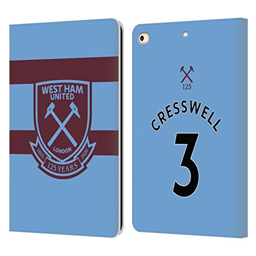 Étui iPad 9.7 West Ham United Aaron Cresswell en cuir