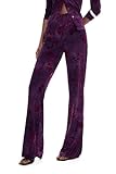 Fit: Flare DESIGUAL PANTALONE DONNA VIOLA