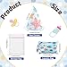 YSSPPOY 10 Pcs Coral Velvet Peepeeteepe Baby Boy with Storage Bag & Laundry Bag, Strong Water Absorption Pee Peep Teepee for Baby Boy, Reusable Pee Covers for New Parents Gift