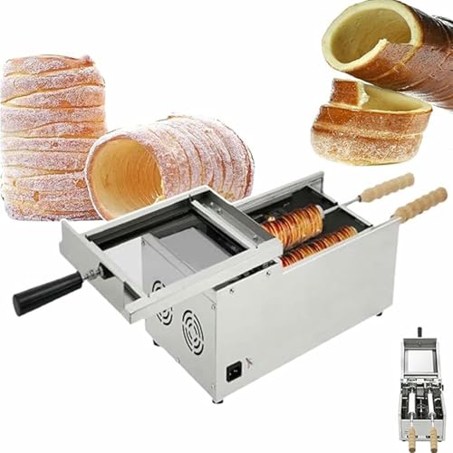 Image of Zoienu Chimney-Style Cake Oven with Stainless Steel Rollers, Suitable for Baking Desserts at Home or in a Restaurant.