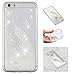 Produktbild XCYYOO Kompatibel mit iPhone 7/8 Hülle,Glitzer Mode kreatives Design Flüssig Bewegende Treibsand Transparent Silikon Schutzhülle [Glitzer Treibsand] [Sparkle Design] TPU Weich Dünn Handy hülle