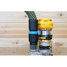 Hose Adapter Compatible with Festool 27mm Hose to Dewalt Trim Router