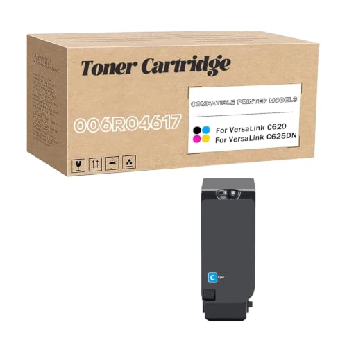 Toner compatible C620 cyan haut rendement pour des impressions professionnelles nettes et durables