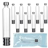 3ml Pen Cartridges for Peptide Pen and V1 V2 Pens, 10 Pack 3cc Empty Glass Cartridge with 11mm Long Stopper, Sterilized & Individually Wrapped
