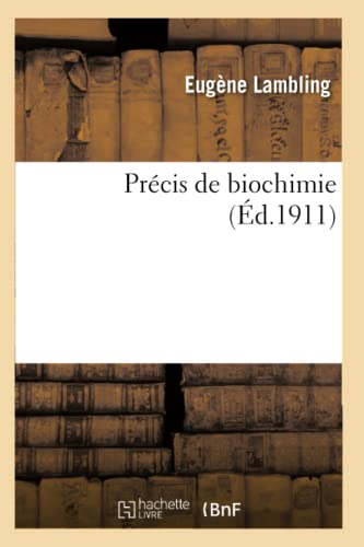 Précis de biochimie