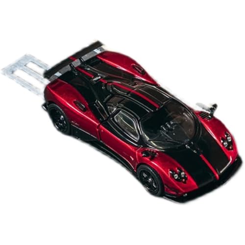 Réplique de voiture en alliage 1/64 Pagani rouge : le cadeau parfait pour petits et grands