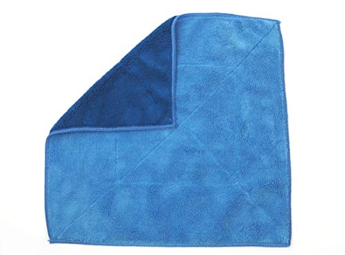 Kochblume Chiffon de nettoyage en microfibre 30 x 30 cm 20101 (bleu/bleu) – vue 2