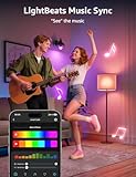 Lepro BP1 AI Smart Bulb E14 RGBWW, Works with Alexa & Google Assistant, Music Sync, Colour Changing, 4.9W = 40W, 470lm Dimmable, App Voice Control, Personalized AI Lighting Designer, Pack of 4 - Image 6