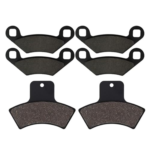 Plaquettes de frein avant et arrière pour moto Scrambler 500 2x4 modèles 2001 à 2002