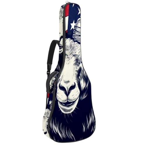 Étui pour guitare acoustique avec couche de protection contre les chocs et la pluie