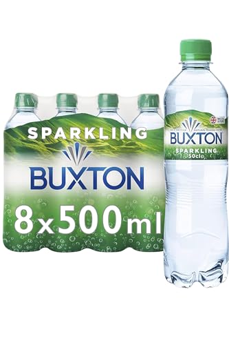 Buxton Sparkling Natural Mineral Water 8x500ml