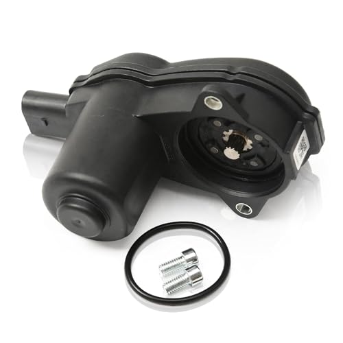 Sprwinautummer 4H0998281 12-TORX Rear Caliper Parking Brake Servo Motor 4H0 998 281 STD Replacement for Audi A6 S6 A7 A8 S8 RS7 2010-2018 2 Pins (4H0998281-12teeth)