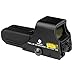 beileshi holographique Sight Rouge Vert Dot Reflex Gun Sight Tactique 551, 10 Niveaux de luminosité, s'adapte à n'importe Quel Rail 20mm