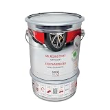 Baumax Sol en Résine Époxy Pour Béton | 3,8 KG   24 m² | RAL 7030   Gris Pierre | Revêtement pour sols de garage et de sous sol | Sans solvant, écologique et inodore | SwissTech