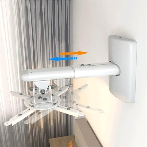 Soporte para proyector sin ocupar espacio: la solución ajustable de pared para tu dormitorio 5