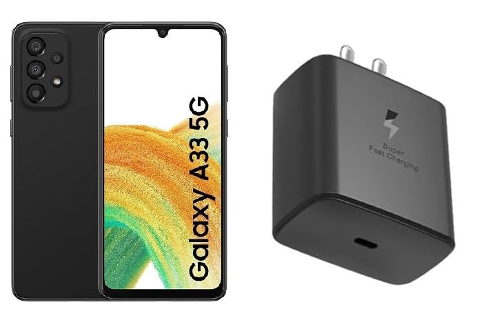 Image of Etguuds Charger Compatible with Samsung 45W PD3.0 Super Fast Charger Adapter for Ultrafast Charging to Your Galaxy Devices Compatible with Samsung A33 5G | Fold Flip 4 5 6 | Note | A55