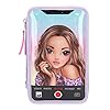 Depesche 11168 TOPModel – gevulde 3-voudige etui met LED, in selfie design, lila etui ca. 7,5 x 13 x 20 cm groot, met…