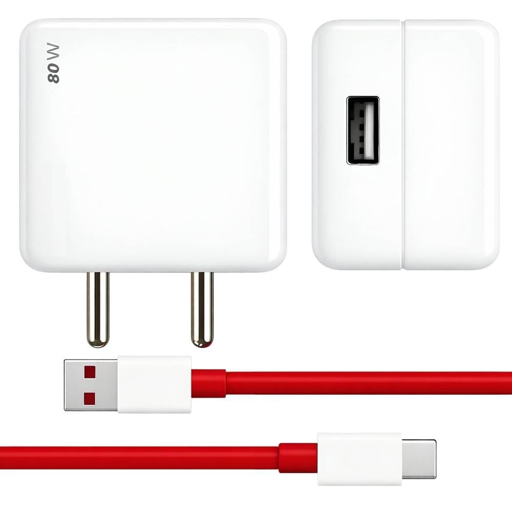 80W Type-C Charger for Op-po K12 Original QC Adapter Type C 3.0A High Speed Fast Turbo Charge QC 3.0 Smart SinglePort with 1m Type-C Red Charging & Sync Cable (White, Dash, SZ.AB5)-image-28
