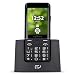 Produktbild myPhone Halo Q+ 4family Senioren-Telefon mit Ladestation, 2,8 Zoll großes Display, Starke 1400 mAh Batterie, 2Mpx Kamera, große Tasten, Fotokontakte, 3G, SOS-Taster, Taschenlampe, Dual-SIM