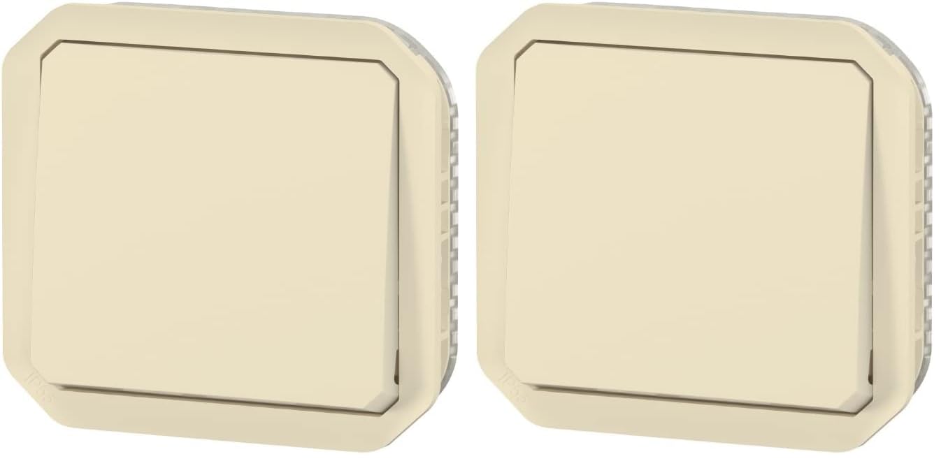 Interrupteur va et vient Legrand Plexo beige pour rénover vos circuits