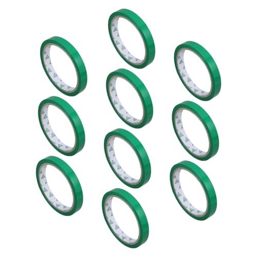 TOKIDNY 10 Unidades De Cinta Adhesiva Para Sellar Bolsas, Cinta Adhesiva Para Embalaje, Sellador De Cuello, Cinta Adhesiva Para Bolsas, Cinta Adhesiva Para Sellar Alimentos Para Productos
