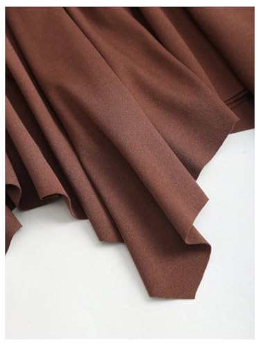 Women's Y2k Ruffle Mini Skirt Asymmetrical Drawstring Ruched A Line Flowy Skirts4