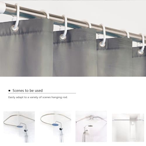 Rideau de douche facile à nettoyer pour salle de bain propre