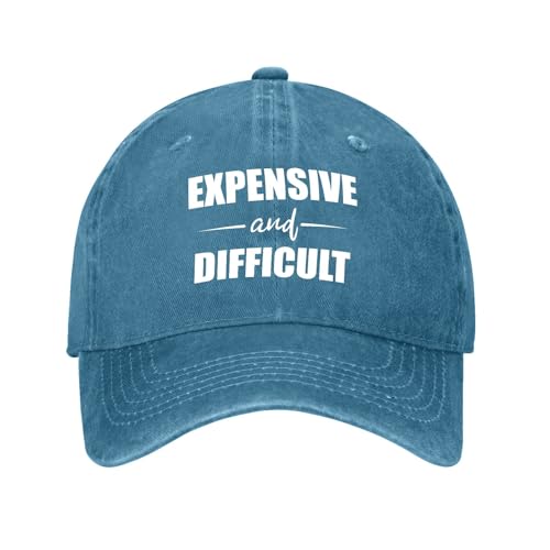 Expensive and Difficult Baseball Hats Cycling Caps for Men Cyan