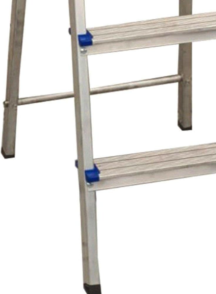 Escada de Alumínio Residencial Real 4 Degraus 120Kg