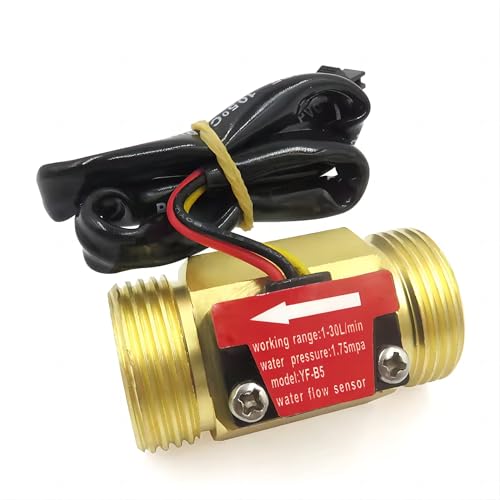 Sensor de flujo de agua de 3/4 de pulgada ideal para sistemas domésticos 4