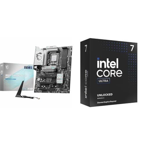 Processeur Intel Ultra 7 265KF et MSI B860 carte mère idéale pour streamer et jouer en simultané