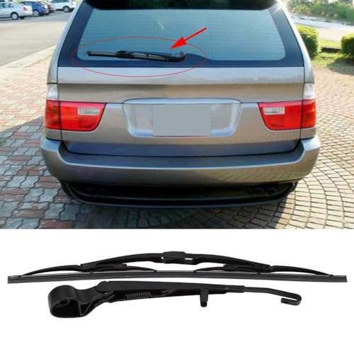 Bras balai d'essuie glace voiture X5 E53 kit avant arrière 1999-2005 - 7