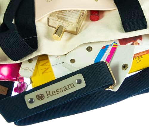 Lacivert Renk, Kişiye Özel Yaratıcı Yazarlar İçin Renkli Çanta Askısı, 120 Cm Unutulmaz Hediyeler, Yüksek Kalite Aksesuar, Günlük Kullanıma Uygun, Ultra Kalite 4 cm Genişliğinde Pamuk Kolon - Görsel 4