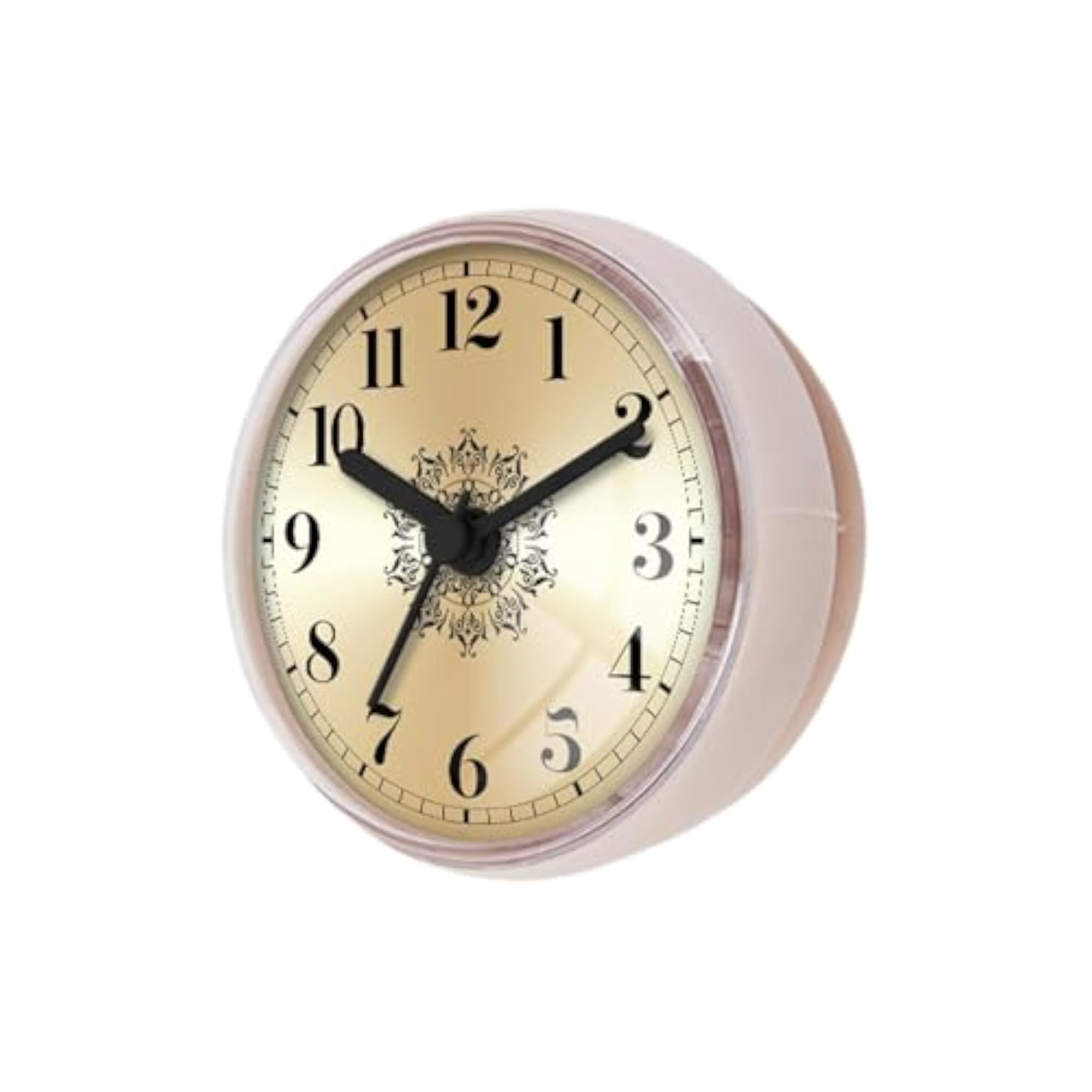 Compact Shower Clock with Suction Cup, Waterproof